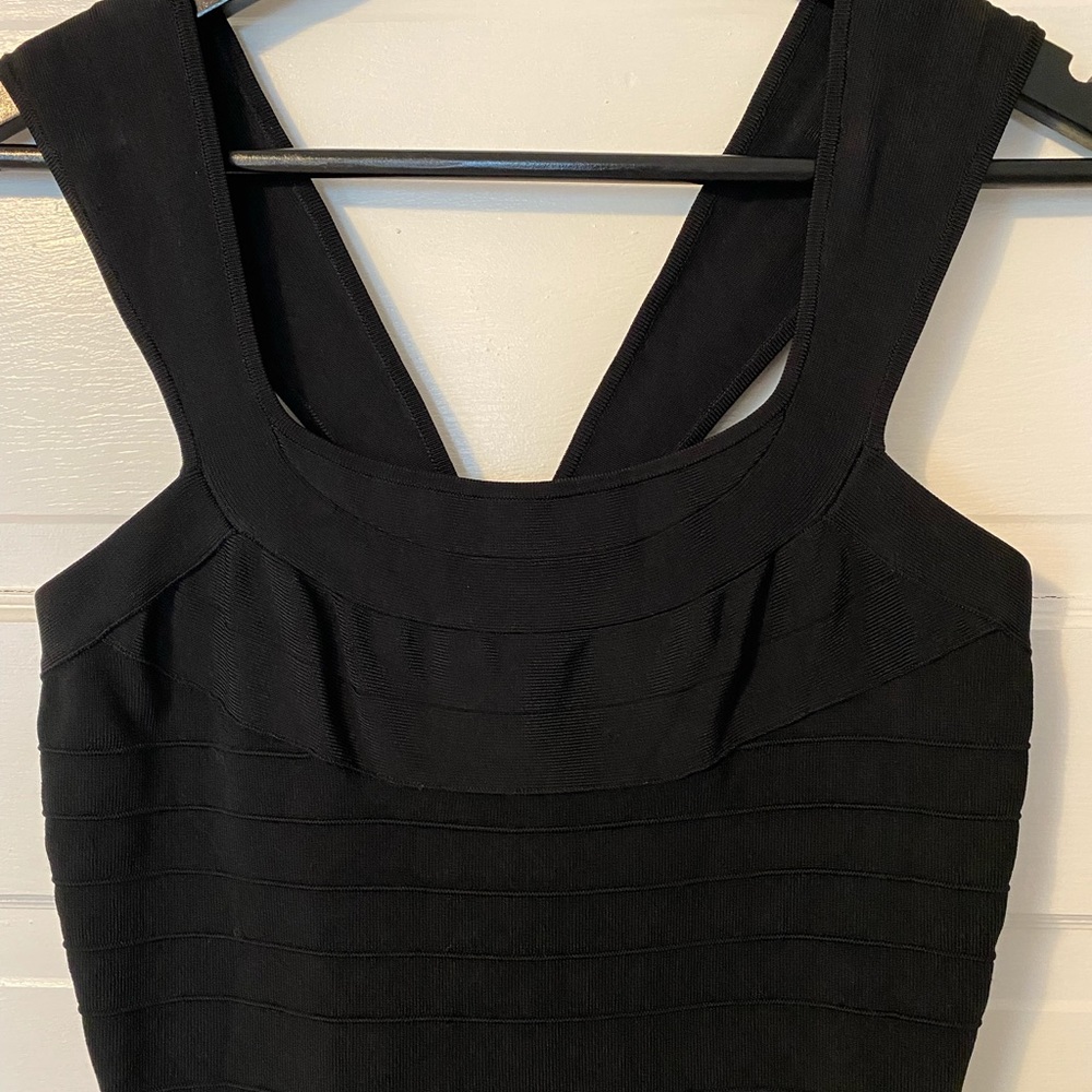 Express Black Sleeveless Dress Size 2 - Picture 2 of 10